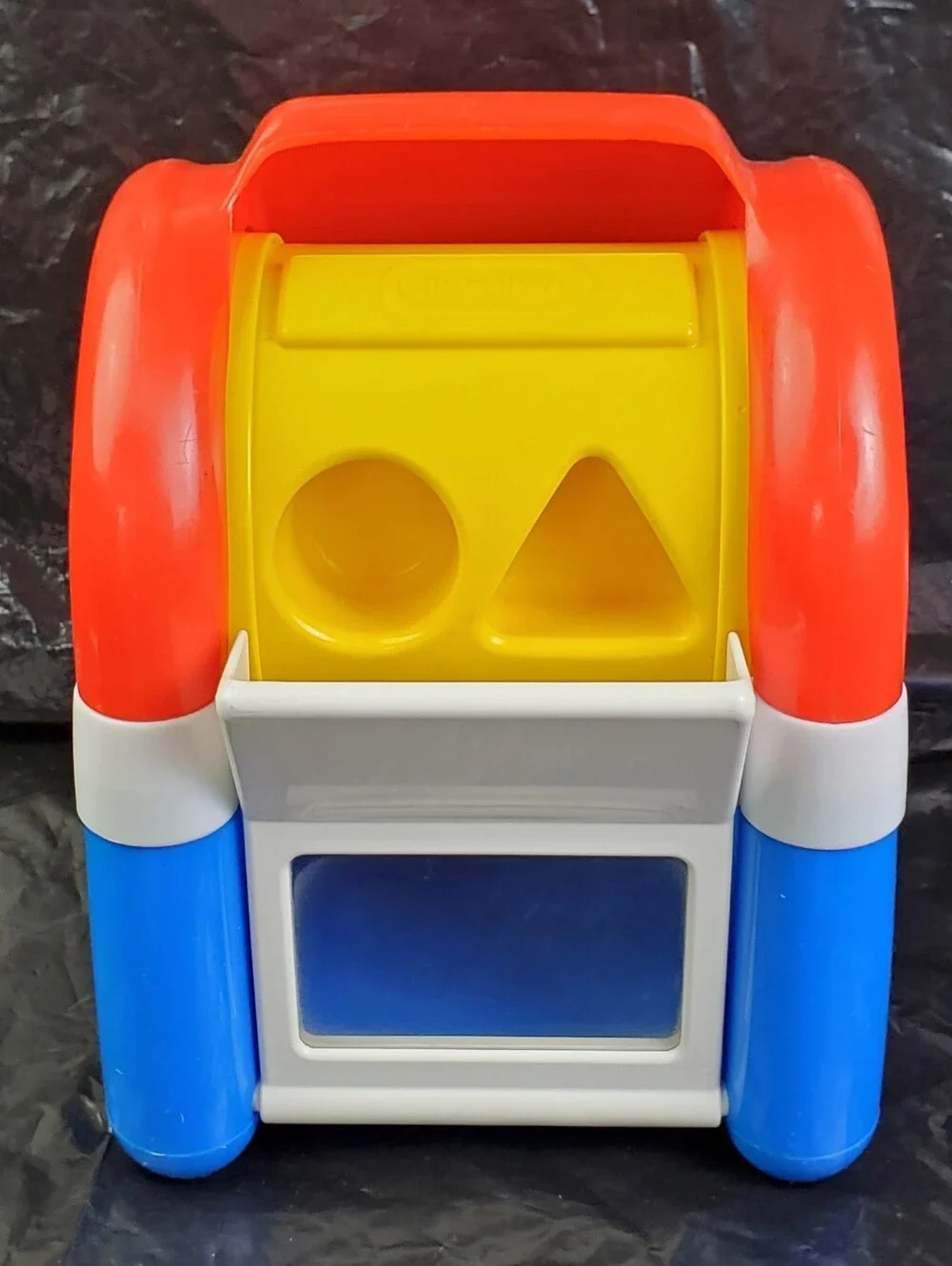 Little Tikes Vintage Mailbox Shape Sorter Toy w/ 3 Shapes 1528 USA Made - GUC